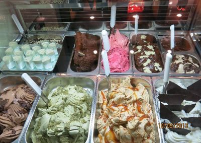 HELADO DE CHOCOLATE Y NARANJA