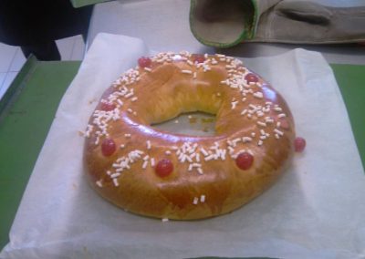 ROSCON DE REYES CON PANETTONE